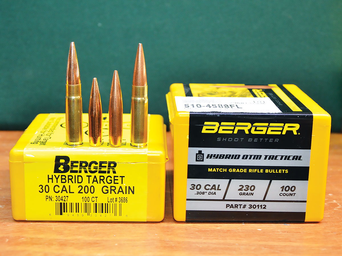 When creating his 300 Whisper on the 221 Remington Fireball case about three decades ago, J.D. Jones loaded it with heavy match-grade bullets. While they did not expand at subsonic velocities, their larger diameter made them more effective than .224-inch, full-metal-jacket bullets fired from the 5.56 NATO cartridge. Those loads of yesteryear are easily duplicated in the 300 Blackout with Berger bullets.